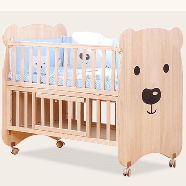 Tempat Tidur Bayi yang Dapat Dipindah-pindahkan dengan Roda