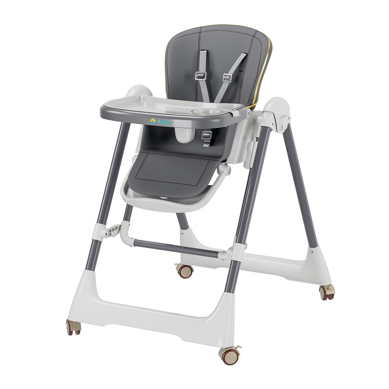 Adjustable Baby High Chair 11-3-grey-17s