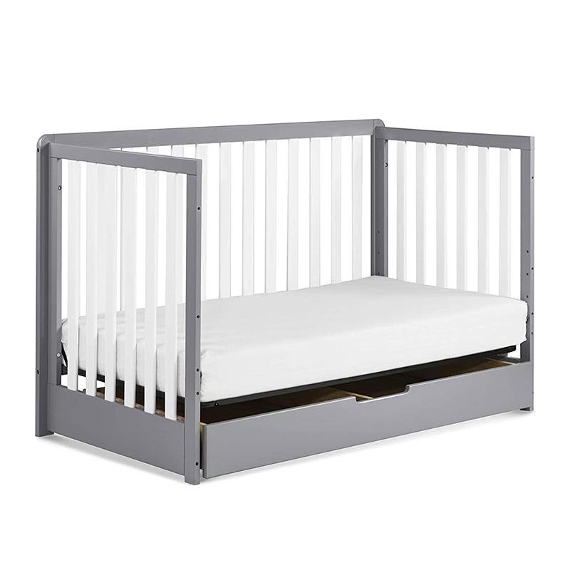 سرير أطفال حديث 4 في 1 مزود بأدراج KRF0120-6