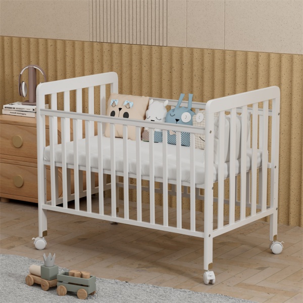Cuna de madera moderna y resistente