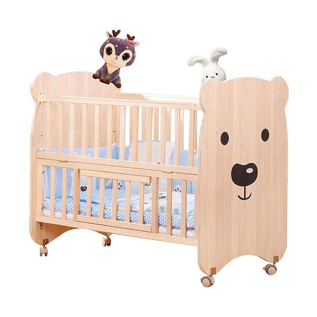 Tempat Tidur Bayi yang Dapat Dipindah-pindahkan dengan Roda