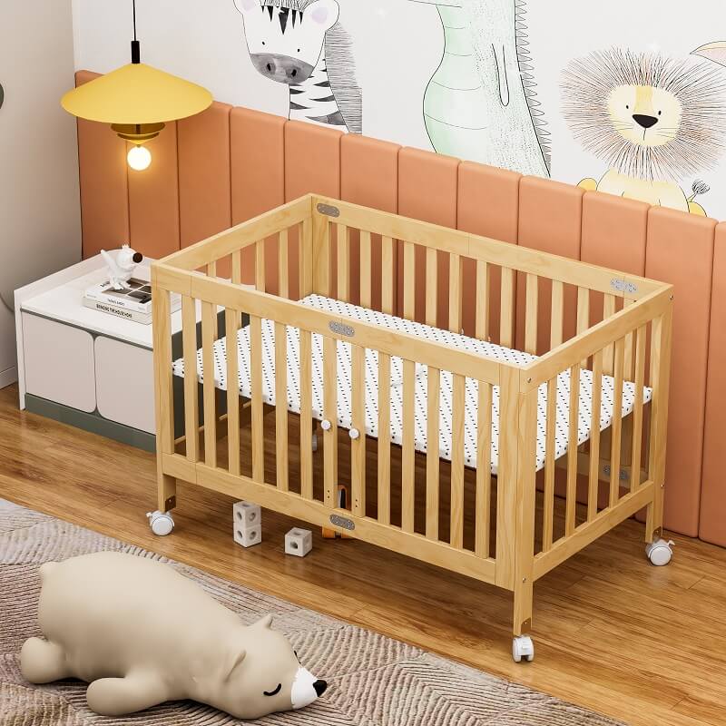 berceau-pliable-pour-bébés-wbb1227-bois-9s
