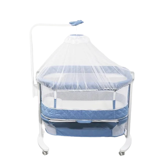 Portable bedside Bassinet with Mosquito Nets