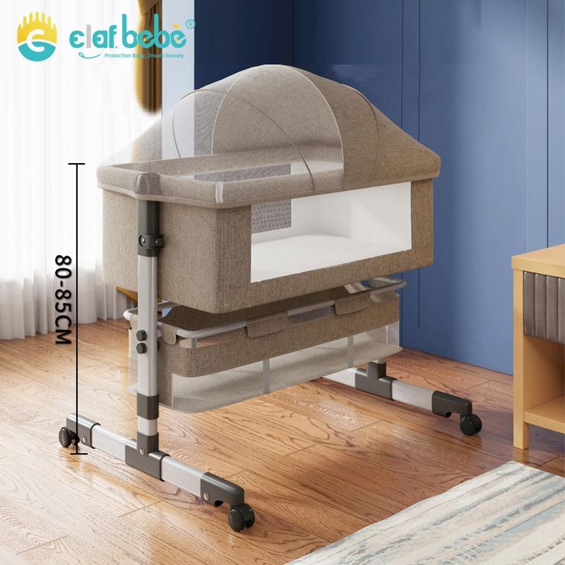 Comfort Yatak Başı Sallanan Tekerlekli Beşik YW001