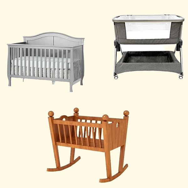 Moisés vs. cuna vs. cuna infantil