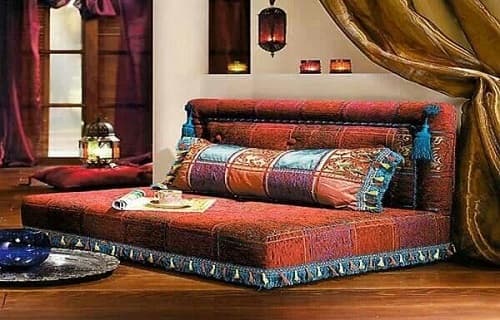Cama de chão estilo marroquino
