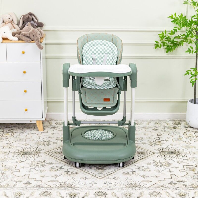 3-in-1 Baby Highchair & Walker & Rocking Chair