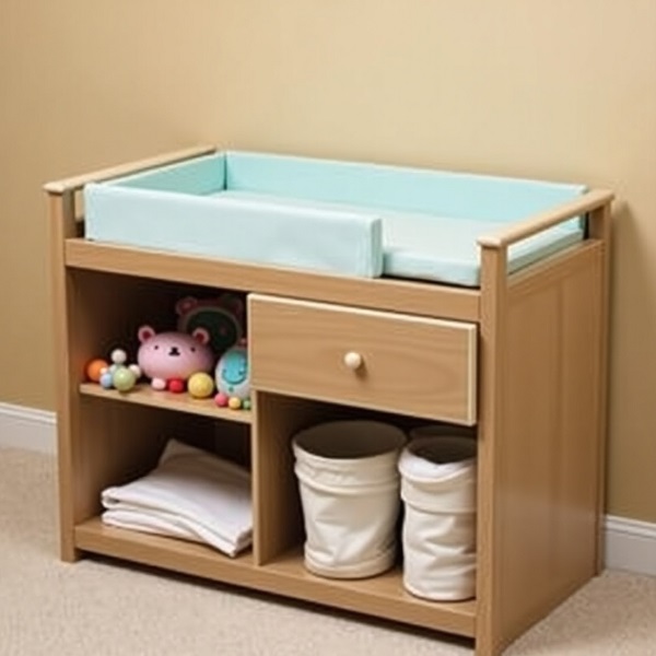 Mesa para cambiar pañales para bebés