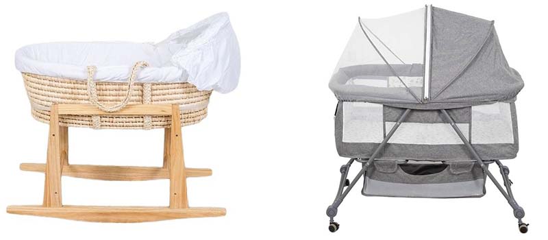 Moses Basket Vs. Bassinet