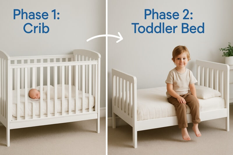 Детская кроватка-трансформер