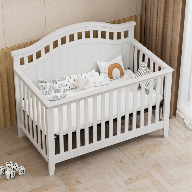 Premium Solid Wood Baby Bed