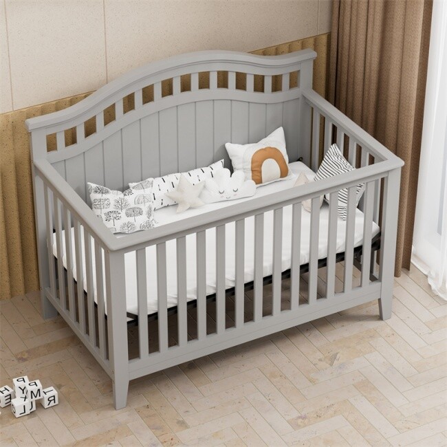 Premium Solid Wood Baby Bed