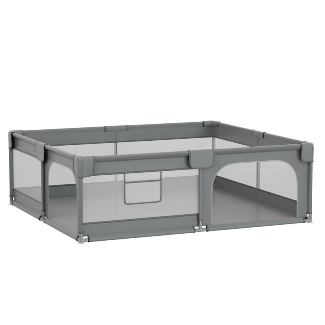 Parque infantil plegable cuadrado para bebés