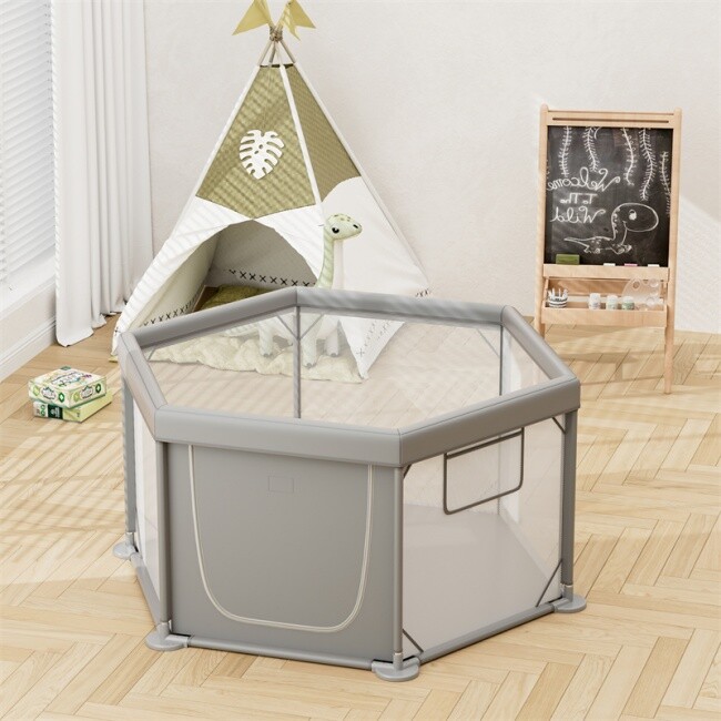 Recinto portatile per bambini in tessuto Oxford