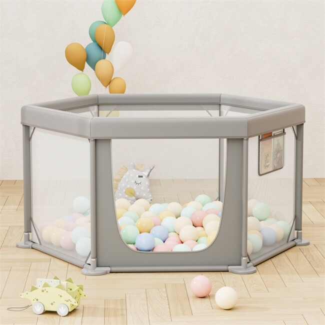 Recinto portatile per bambini in tessuto Oxford